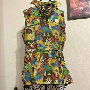 Etcetera sleeveless casual shirt/vest